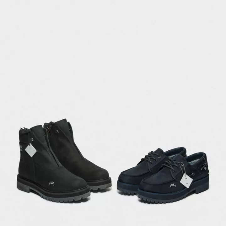 Chaussures bateau imperméablesTimberland A-Cold-Wall* pour femme en bleu marine