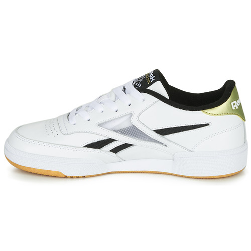 Reebok Classic - CLUB C REVENGE MARK - Blanc / Doré