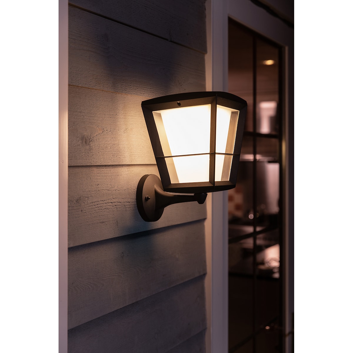 Philips Hue Econic WACA vegglanterne (sort)
