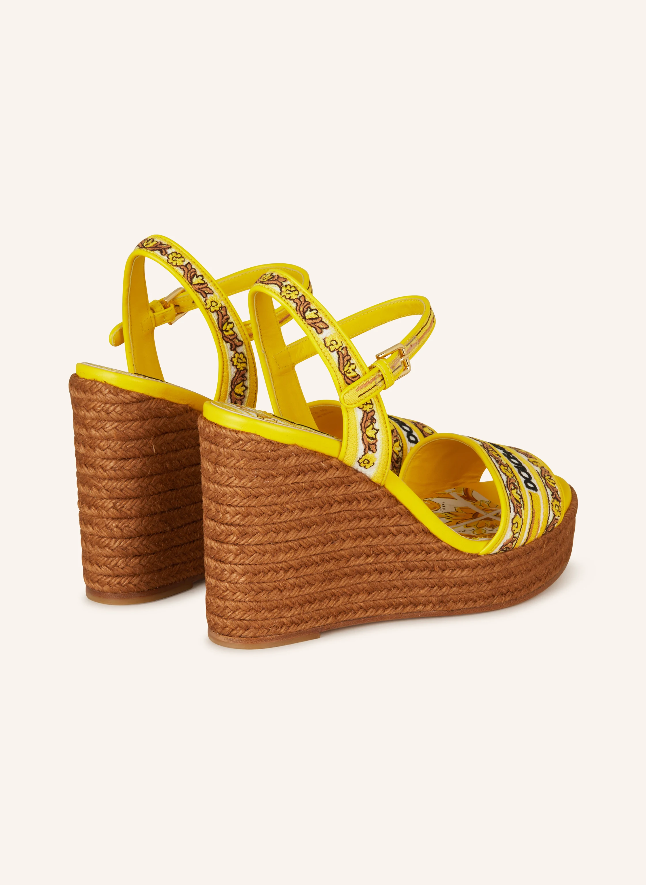 DOLCE & GABBANA Wedges RICAMO