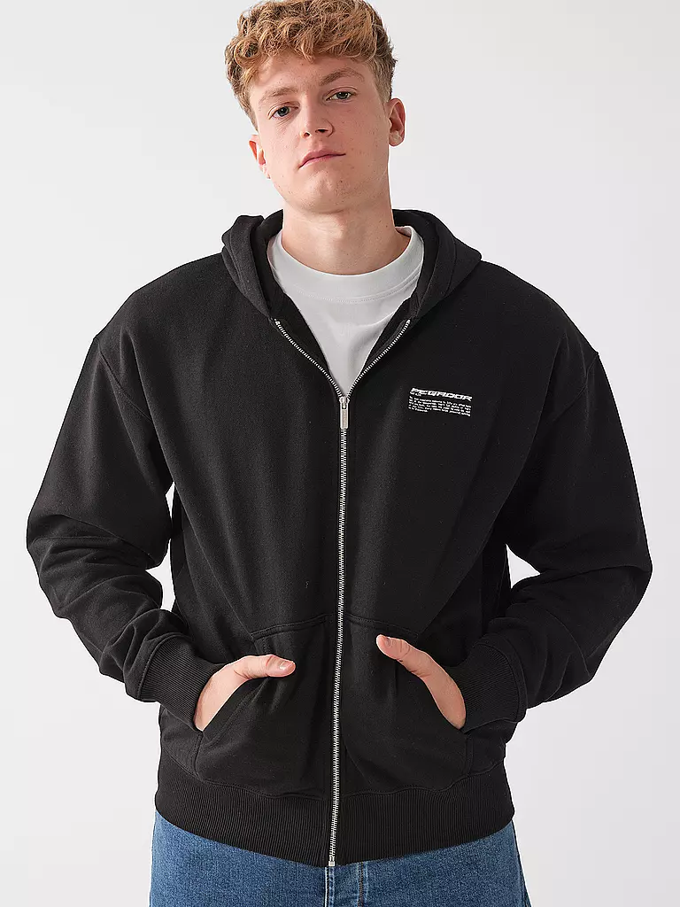 PEGADOR Sweatjacke CHASE schwarz