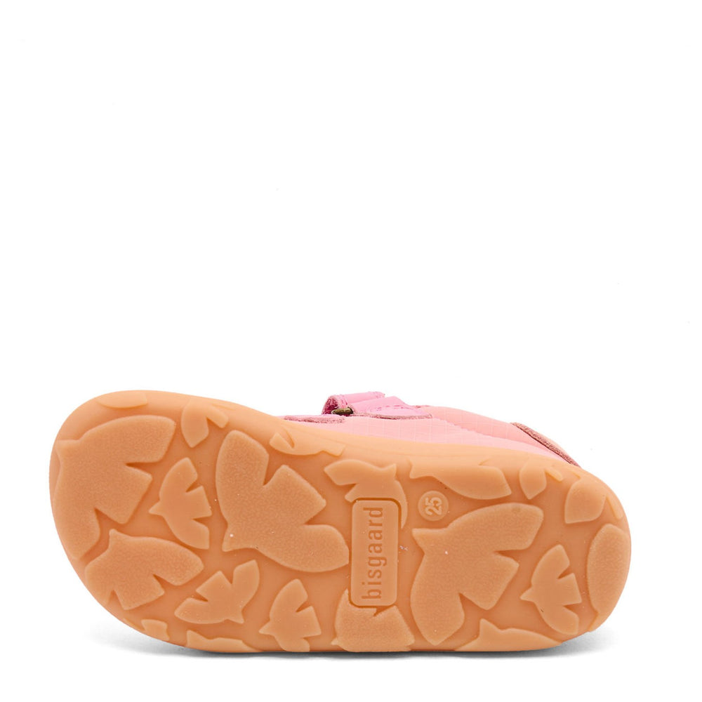 Køb Bisgaard Pink Barefoot Ricco Velcro Sko