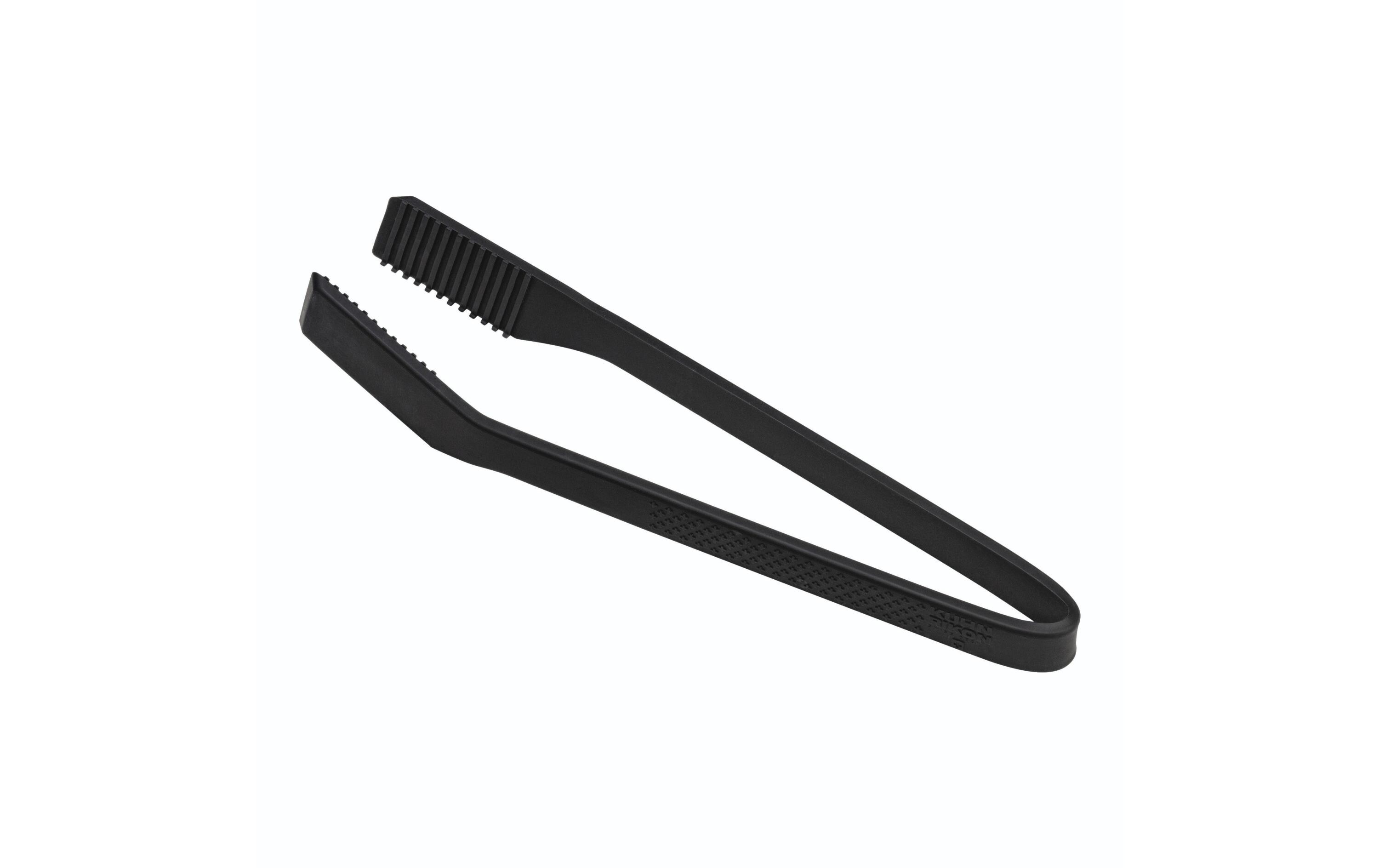 Küchenzange Gross SchwarzHitzebeständige Silikonzange, Schwarz