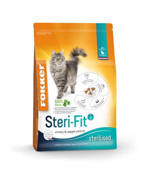 Fokker Cat Steri-Fit Kip - Kattenvoer