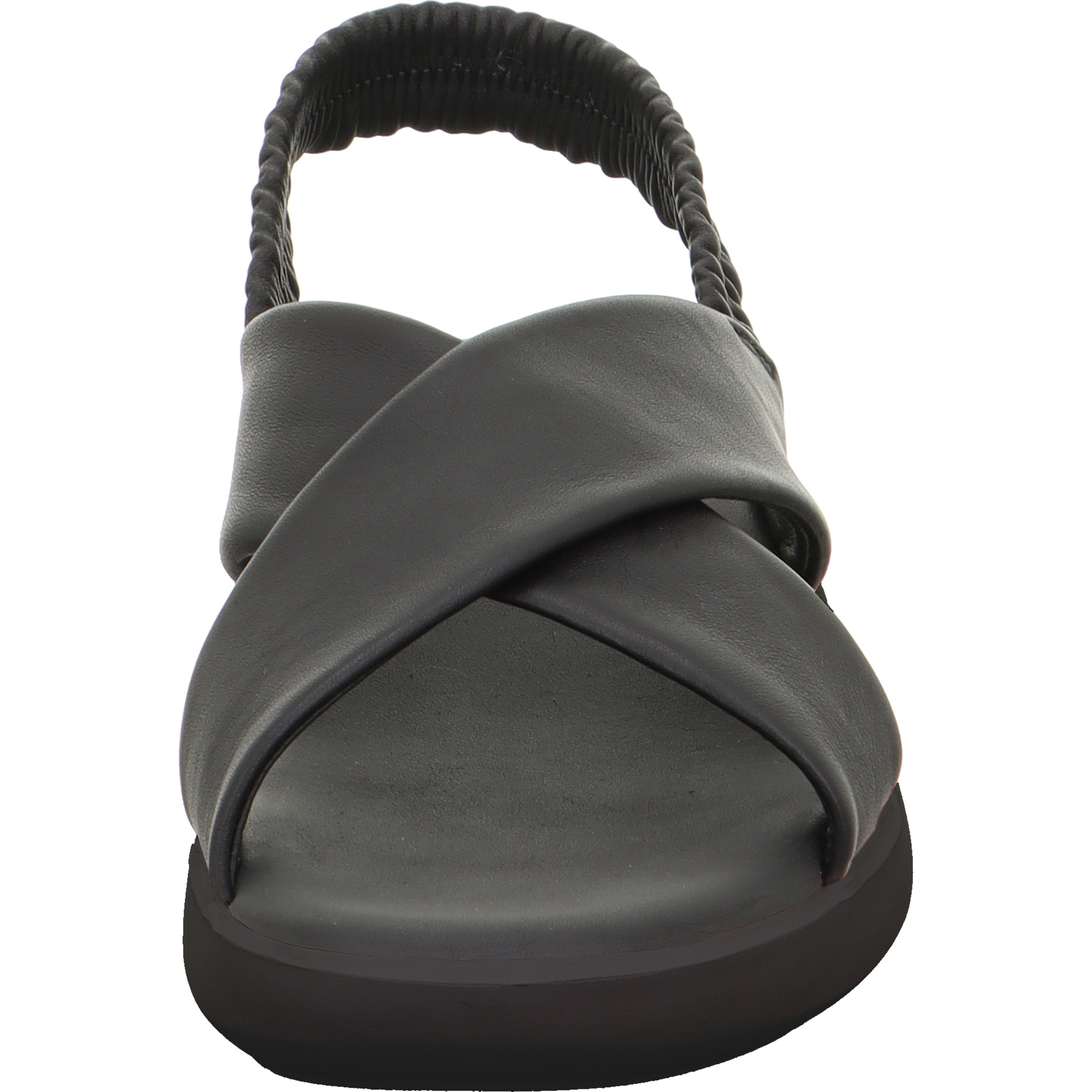 legero EASY Damen  Sandale mit Elastik - Farbe: Schwarz - Größe: 37