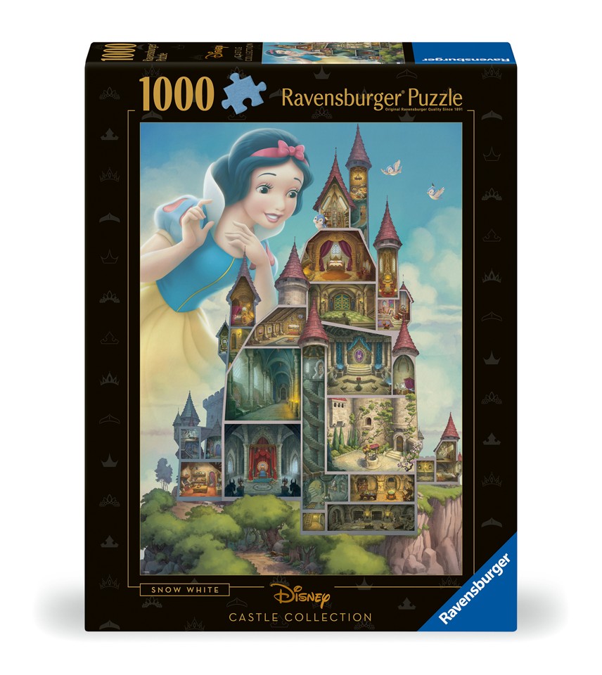 Ravensburger - Puslespil Disney Castles Snow White 1000 brikker