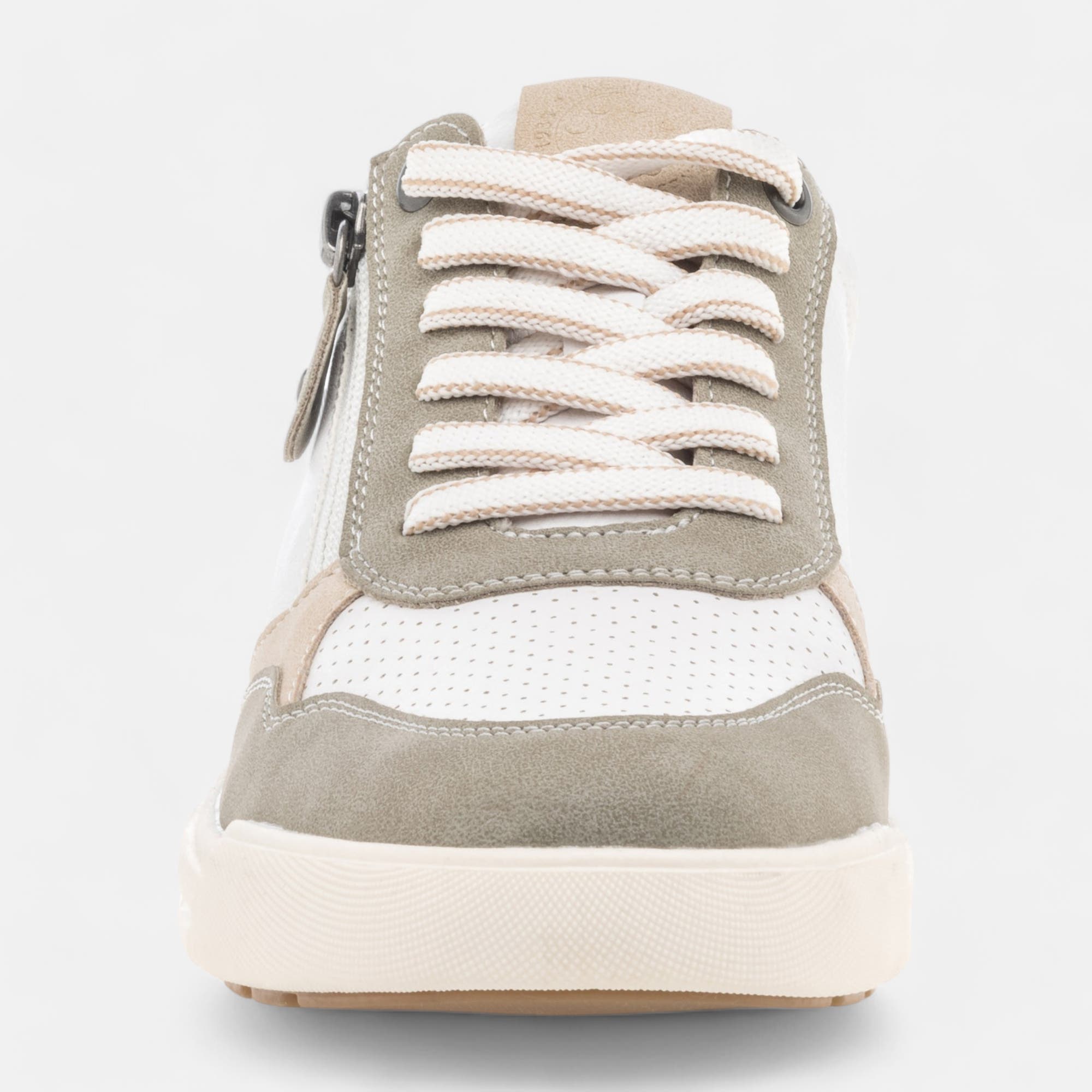 Baskets basses Femme kaki
