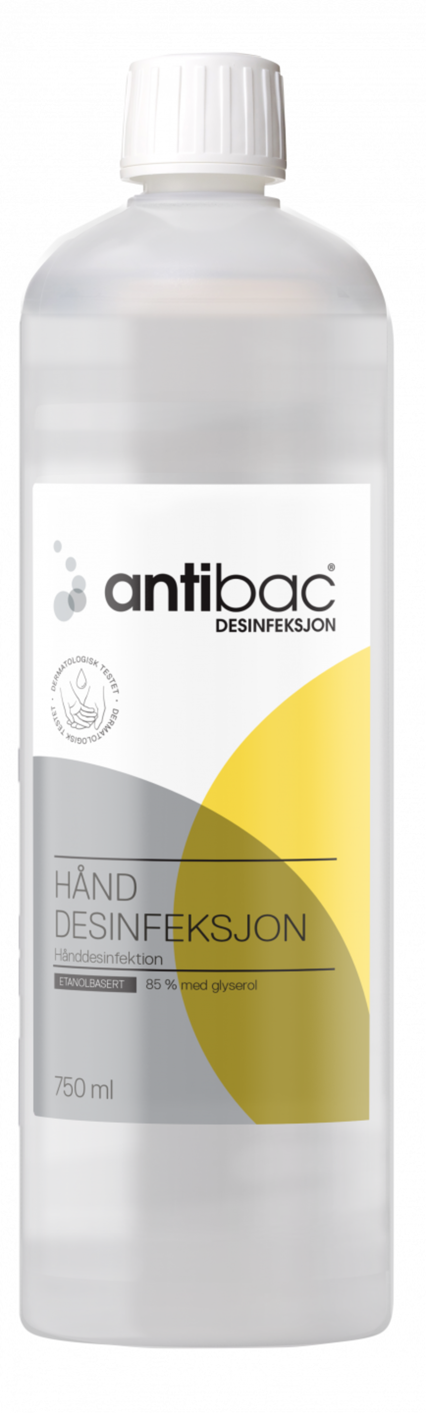 Antibac desinfeksjon hånd flytende 85% 750 ml