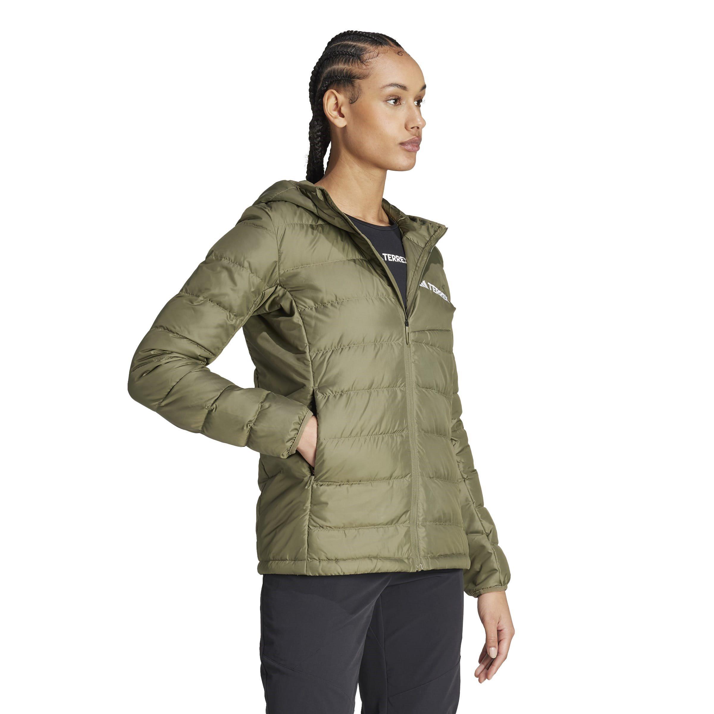 adidas Terrex Multi Light Down Hooded Jacket Womens