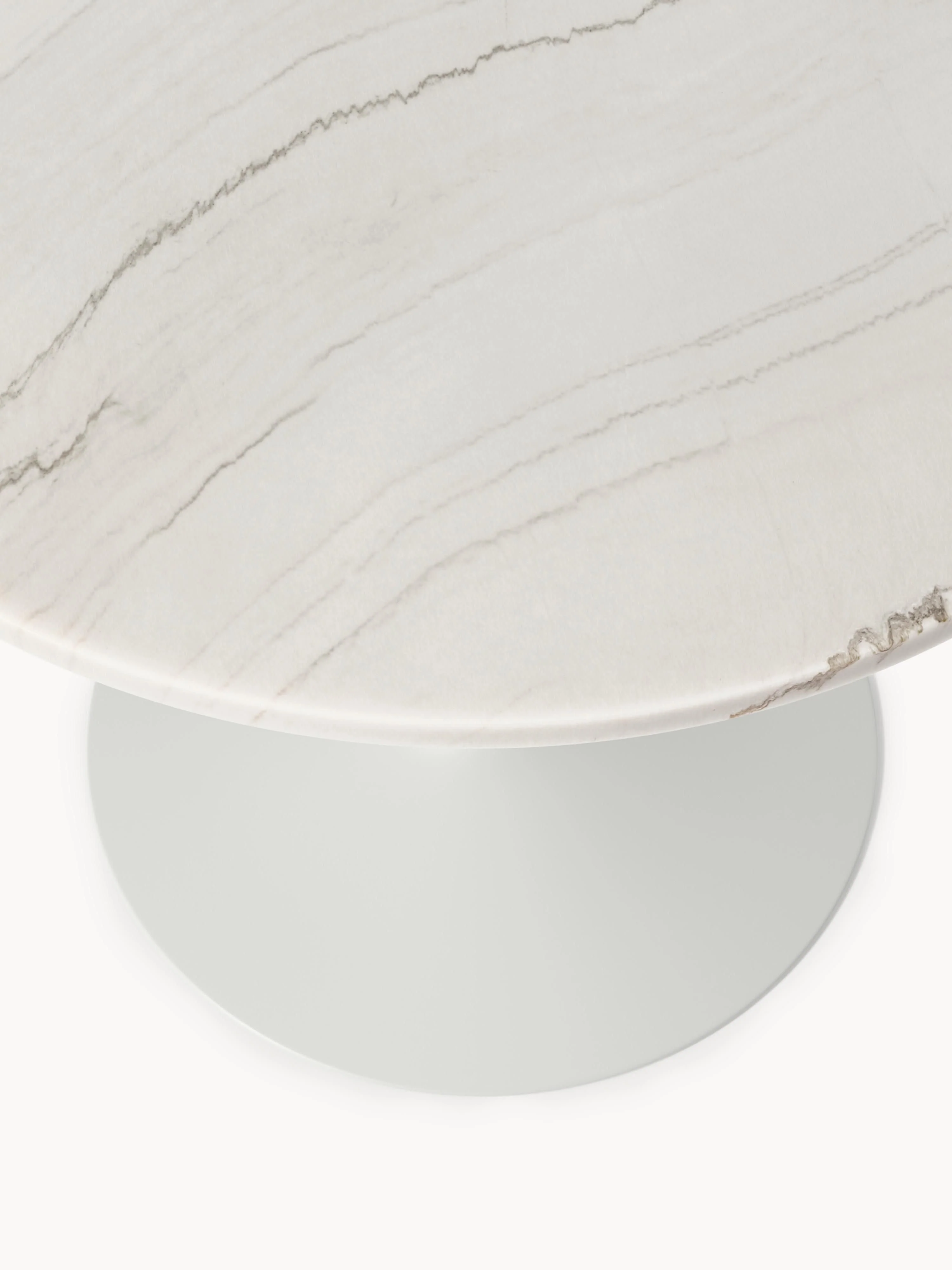 Ronde marmeren eettafel Miley, in verschillende formaten