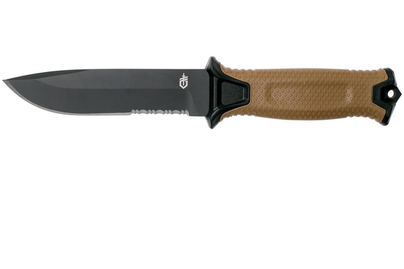 Gerber Strongarm Fixed Blade Coyote Brown SE 30-001059 vaststaand mes