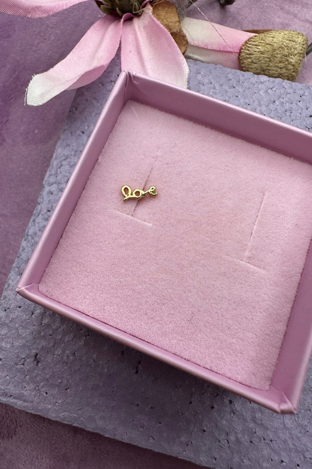 Mellow Moon Forgyldt ørering e