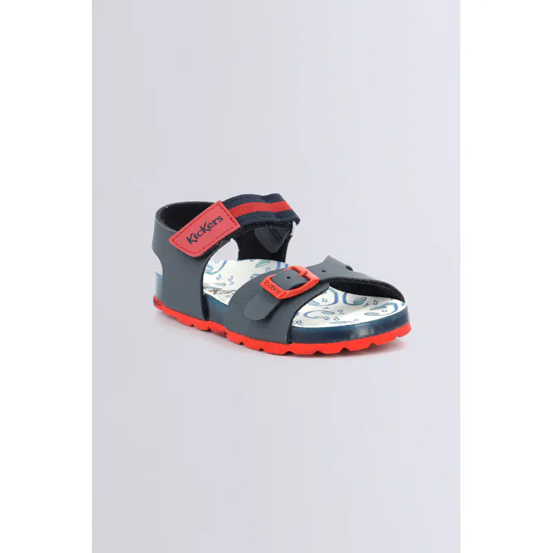 Sostreet Marine rouge SANDALES Synthétique Garçon