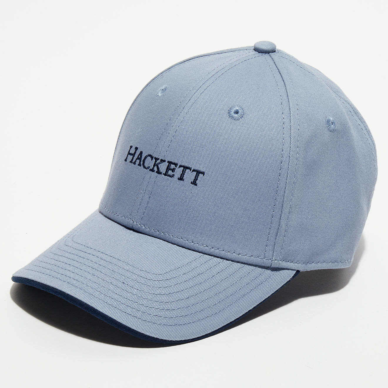 Hackett London Casquette Cot bleu clair