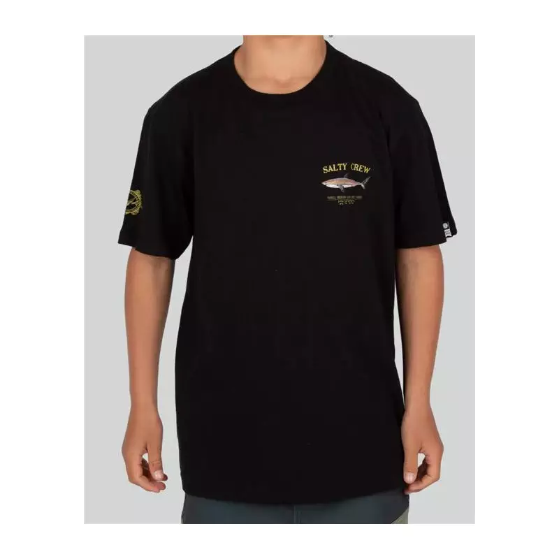 Tee shirt junior SALTY CREW Bruce Boys S/S Tee Black