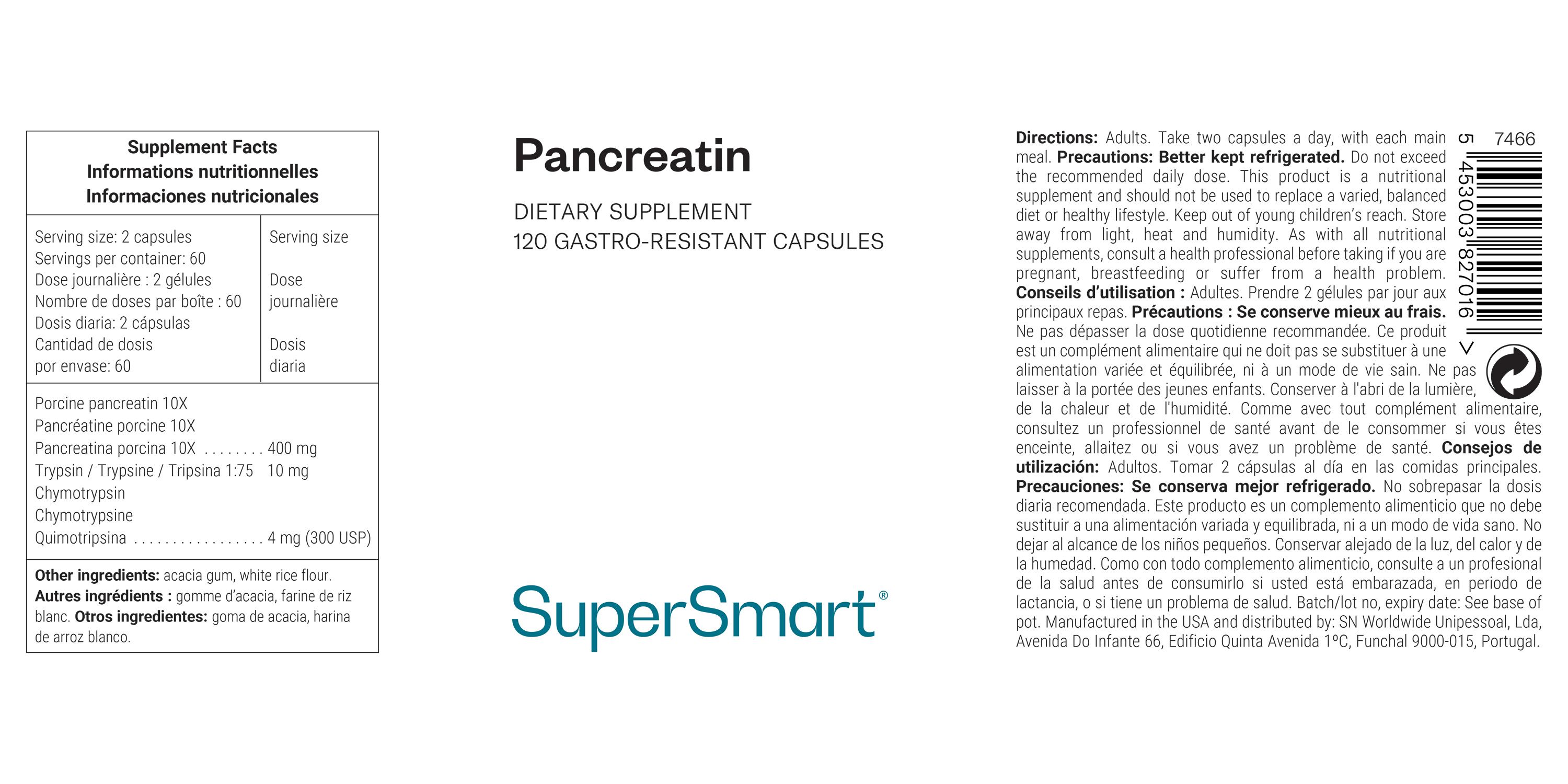 Pankreatin - SuperSmart