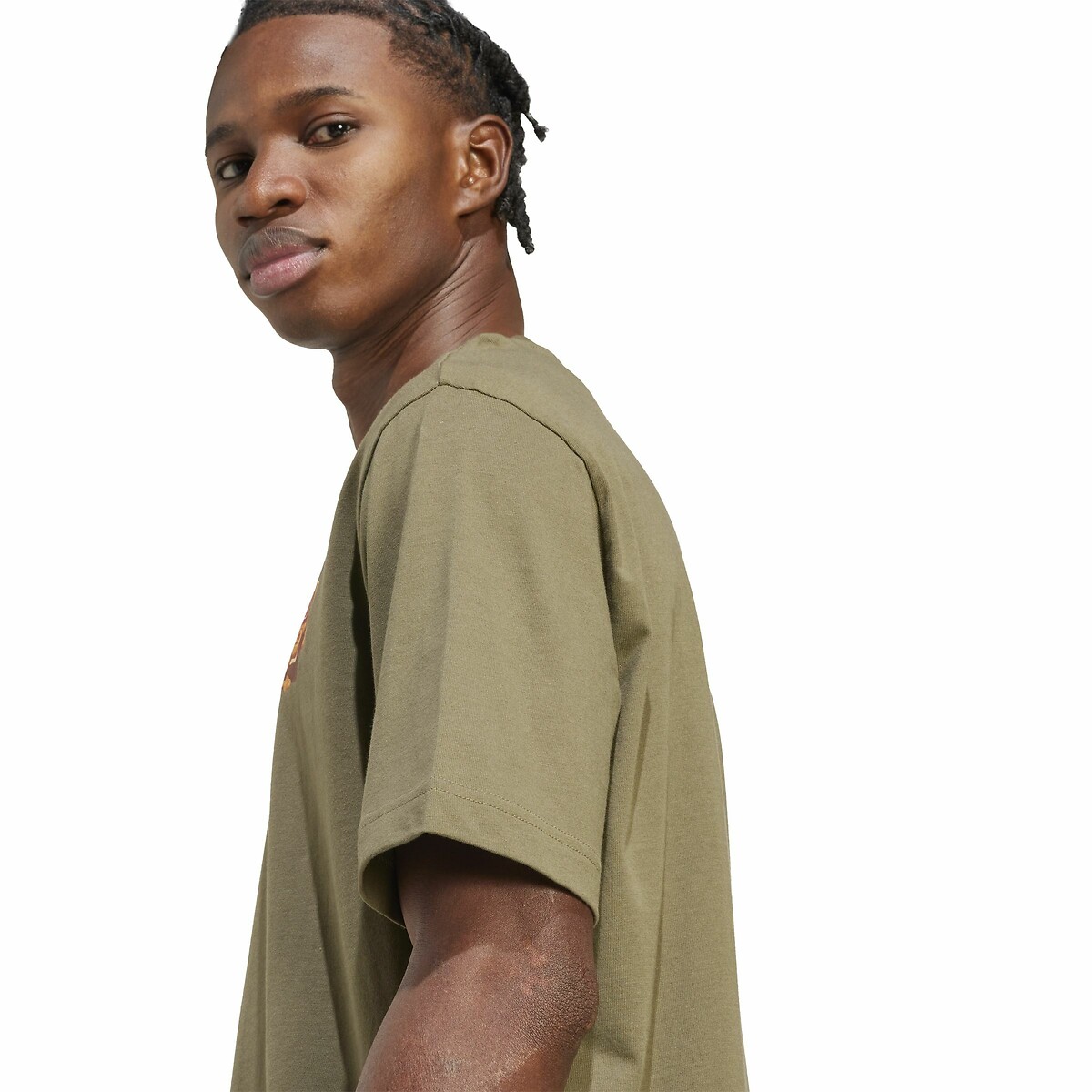 ADIDAS ROUPAS ESPORTIVAS<br>Camiseta de manga curta com logotipo gráfico