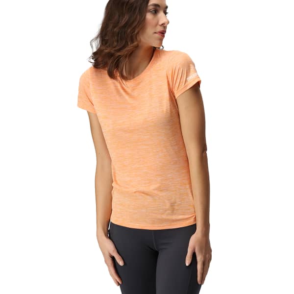 T-shirt randonnée REGATTA W FINGAL EDITION APRICOT CRUSH