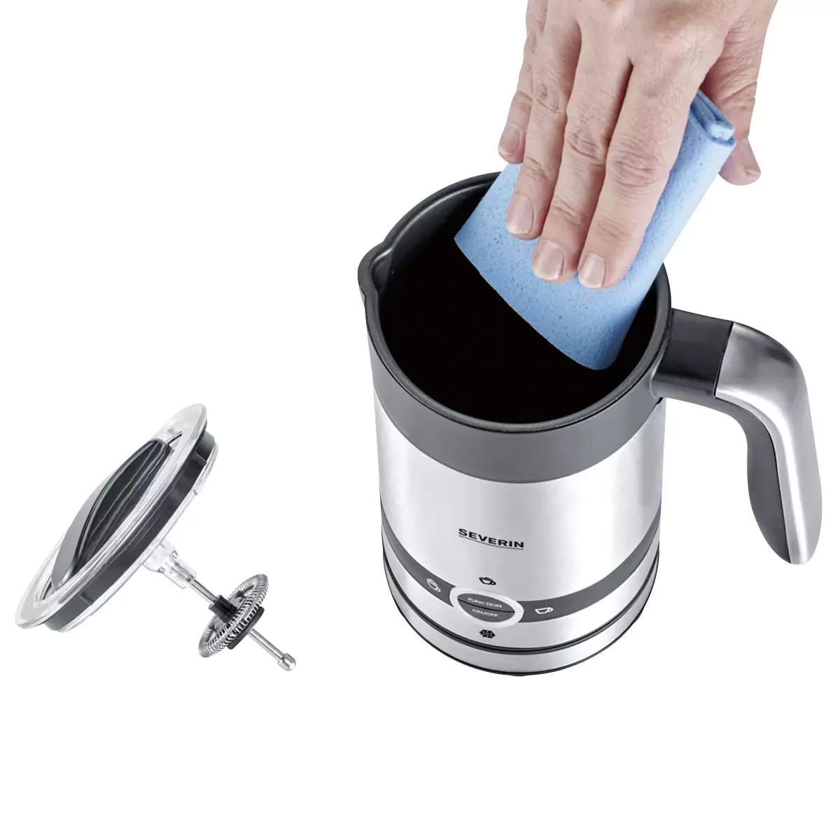 Milchschäumer Severin SM3584 Silber