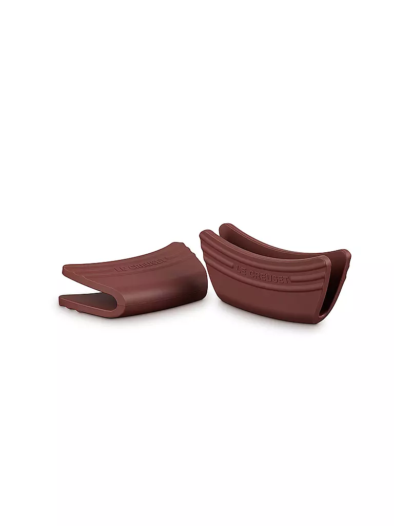 LE CREUSET Silikon Griffschutz 2-er Set Garnet dunkelrot