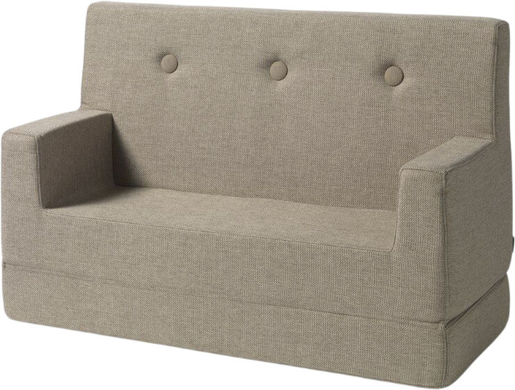 by KlipKlap KK Kids sofa Sand w. sand