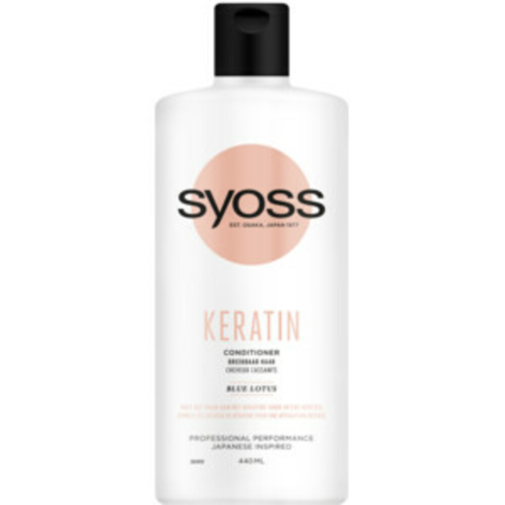 Syoss Keratin Shampoo & Conditioner + Beauty Elixir Absolute Haarolie Pakket
