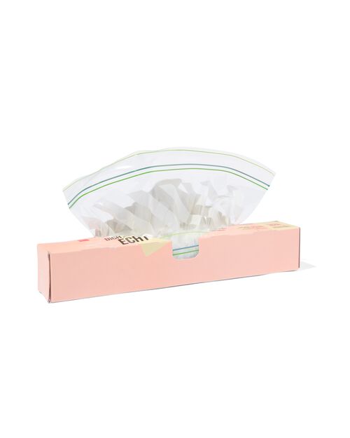 15 sacs refermables 3L avec zips et fond