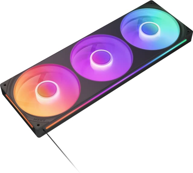 NZXT F360 RGB Core 360mm Unibody blæser (sort)