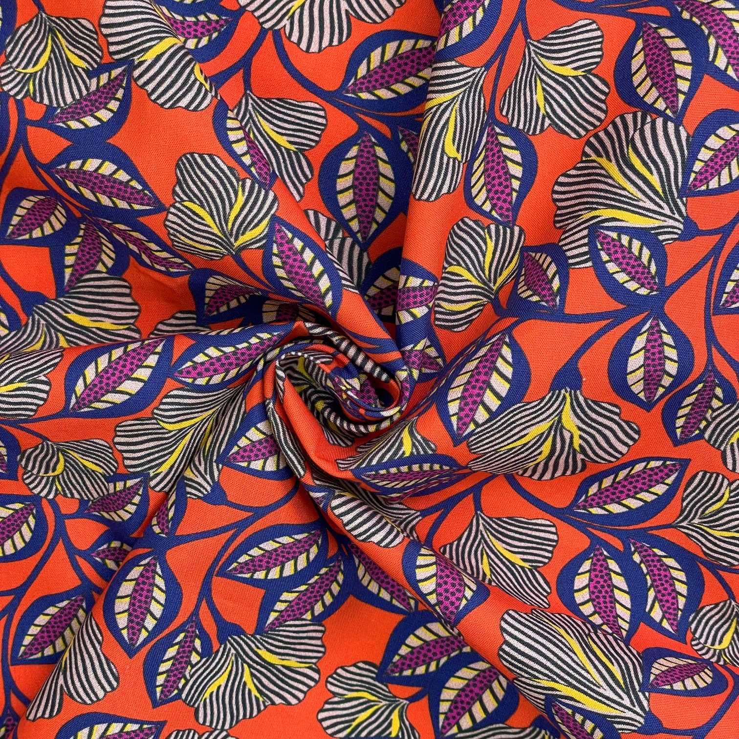 Coupon Tissu 50 Cm Calypso