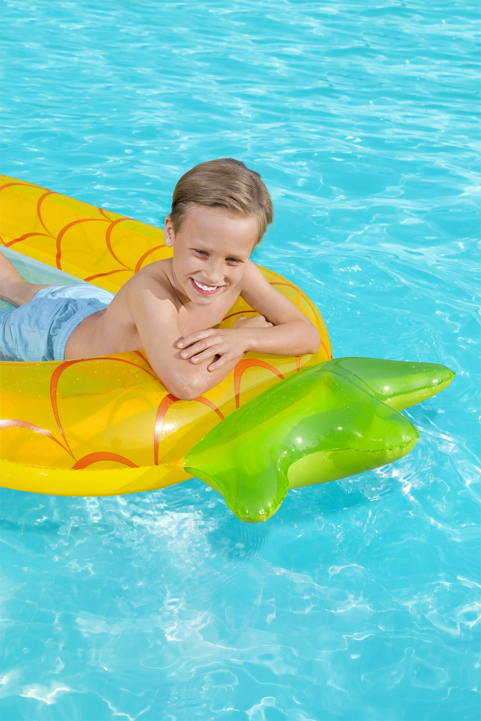 (164x88cm) Sweet Summer Aufblasbare Kinder Wasser Luftmatratze Liegesofa Badeinsel (43644) - Assortiert