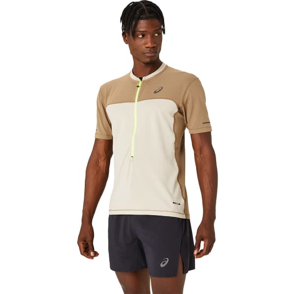 T-shirt running ASICS FUJITRAIL SS TOP GREY/PEPPER