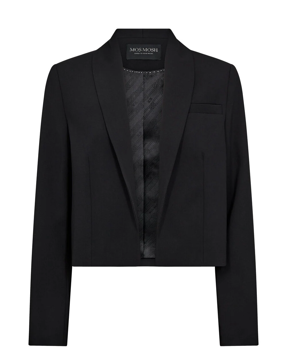 Mos Mosh  Luni Leia kort Blazer - sort