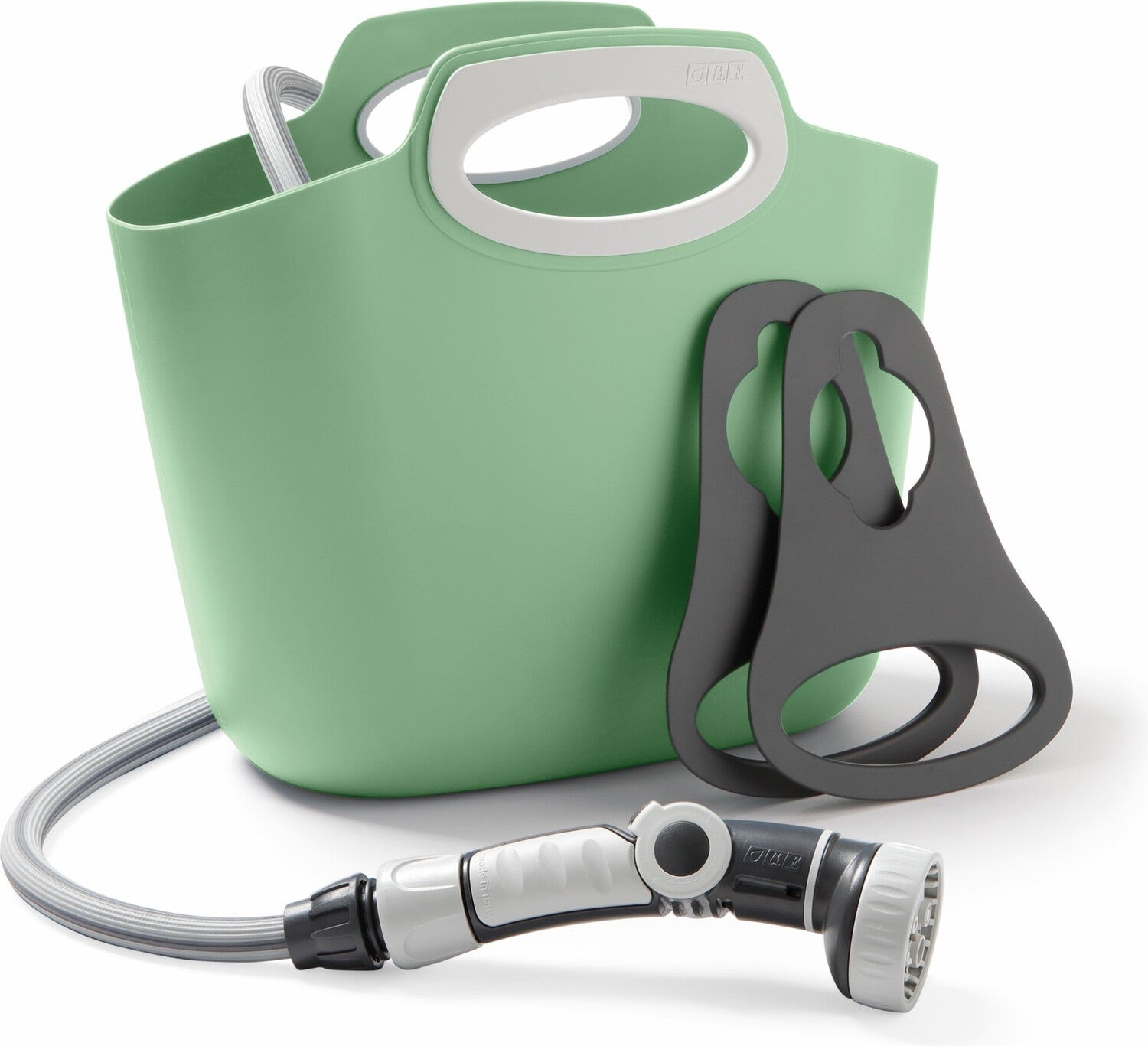 G.F. Garden Aquago Bunny tuinslang met slanghouder groen 25 m
