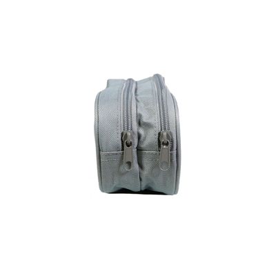 Trousse rectangulaire Poivre Blanc - 2 compartiments - bleu - Bagtrotter
