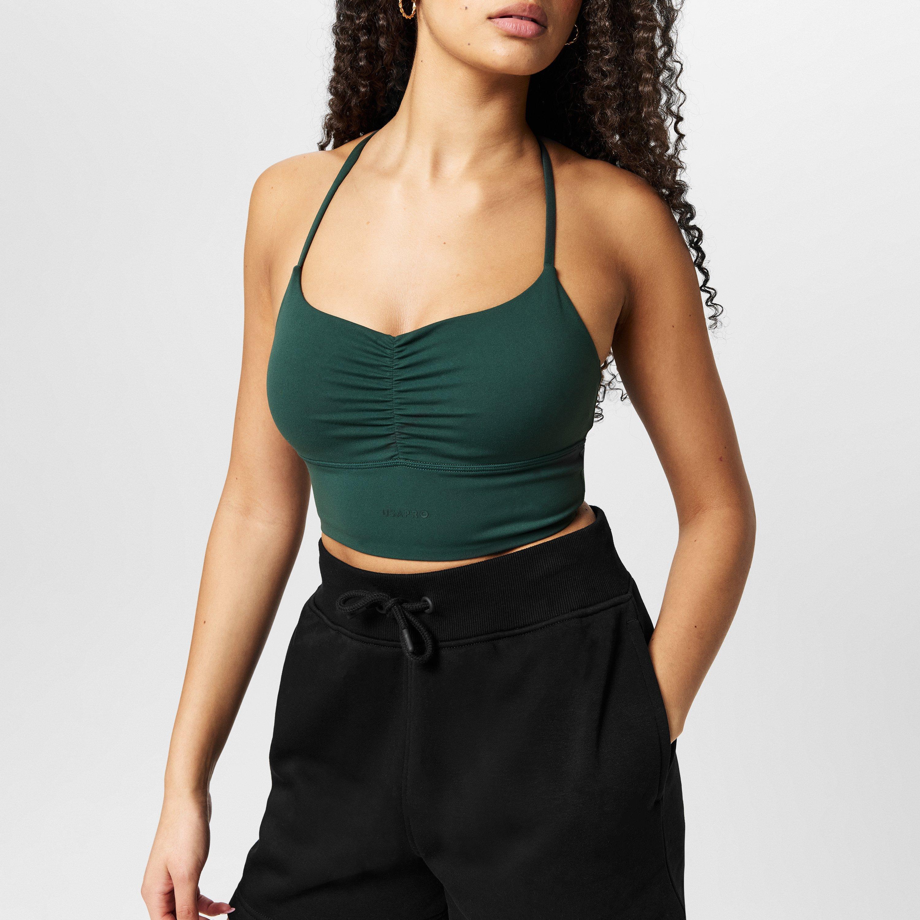 USA Pro Ruched Bra Womens