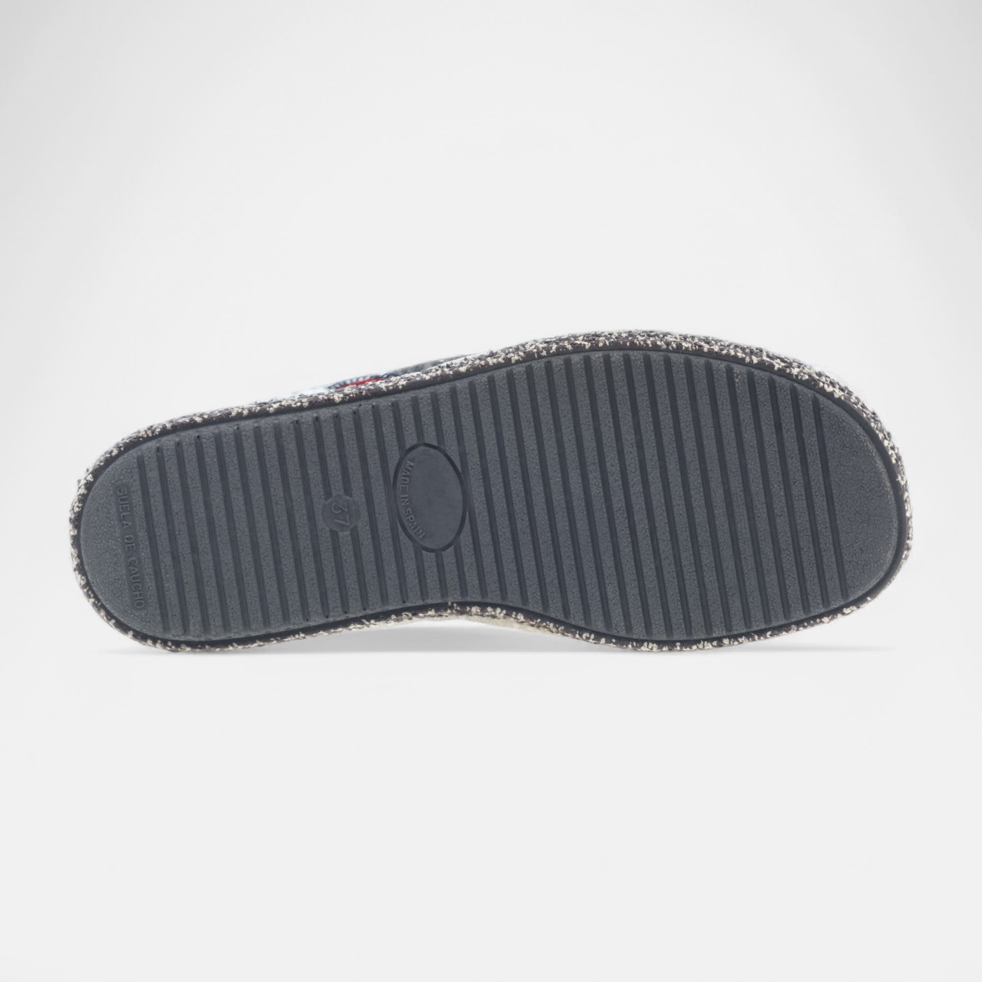 Pantoufles botillons Femme gris