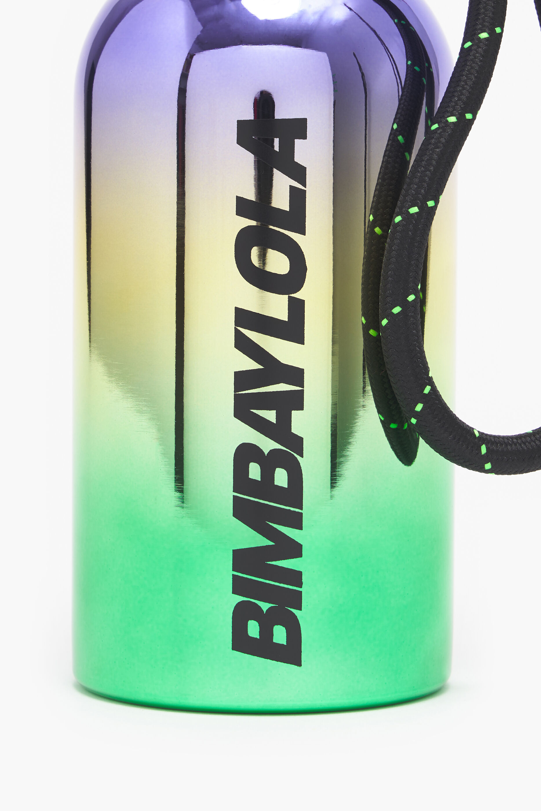 Garrafa de aço inoxidável com logotipo multicolorido