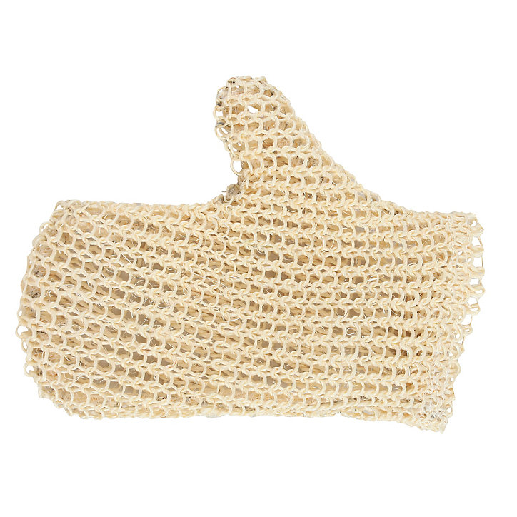 Ensemble de 3 accessoires de bains exfoliants en sisal, Spirella