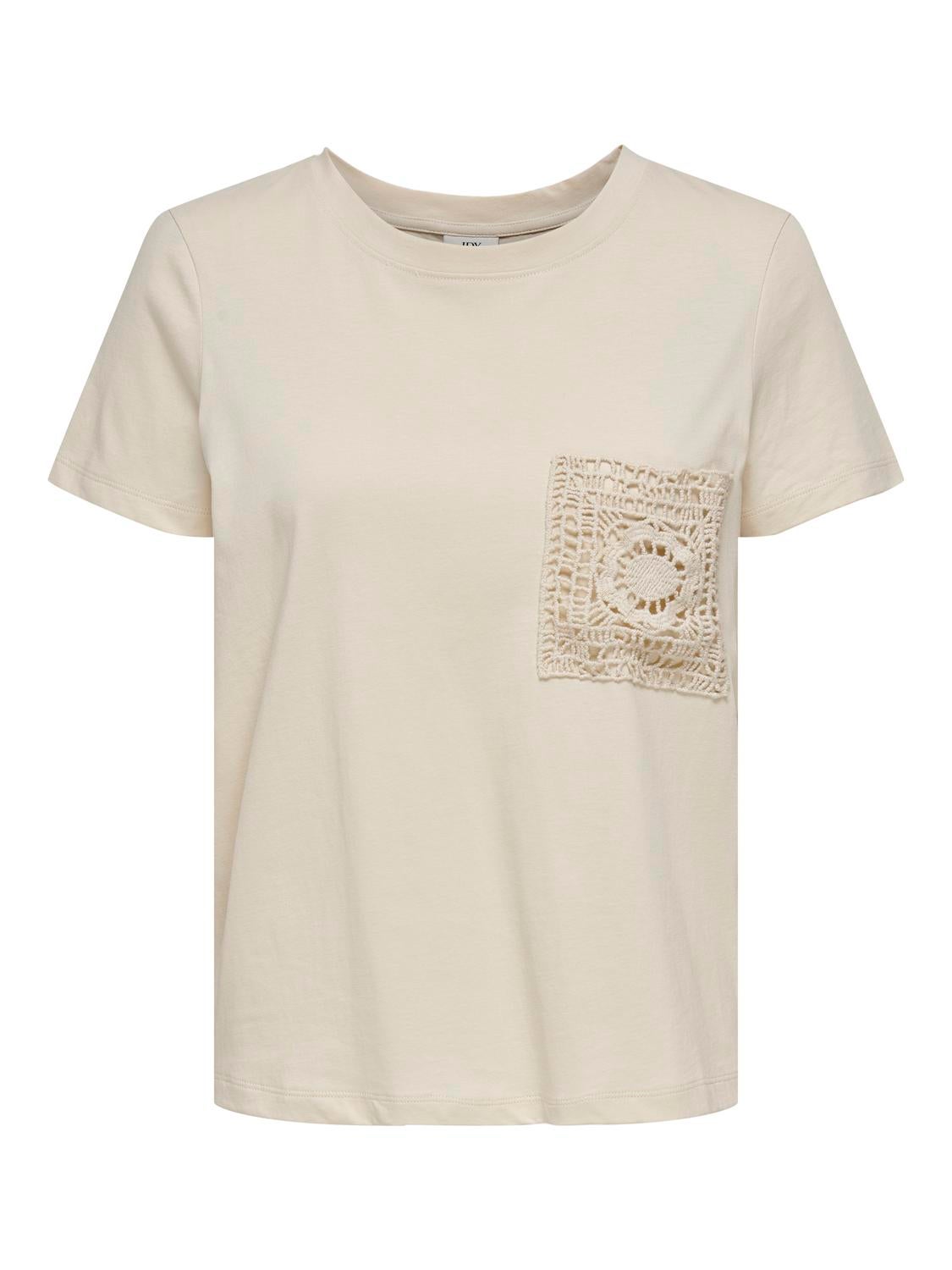 JDYSELMA T-shirt Sandshell