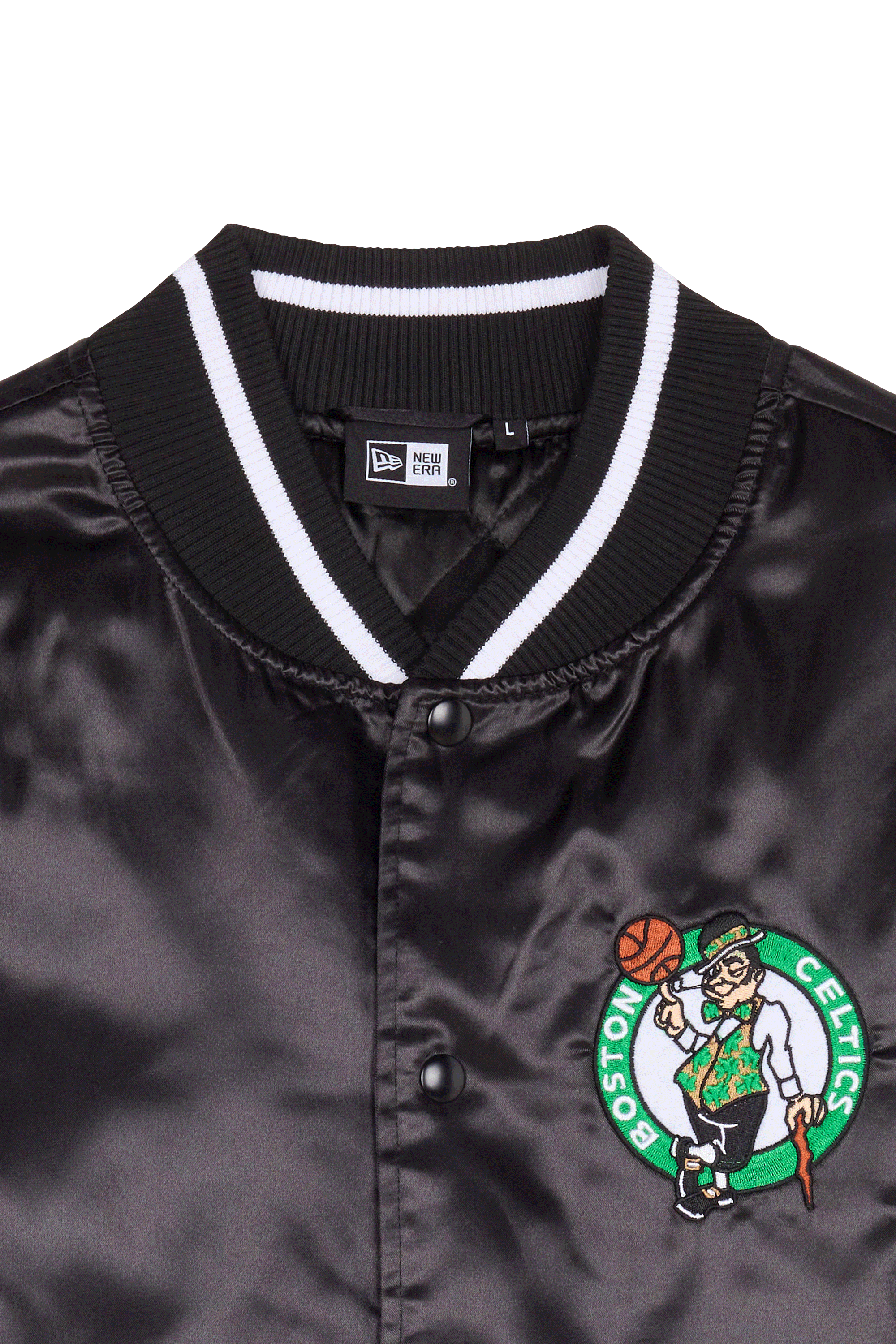 NEW ERA Bomber NBA SATIN BOMBER Noir