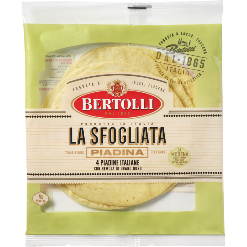 Bertolli La sfogliata piadina