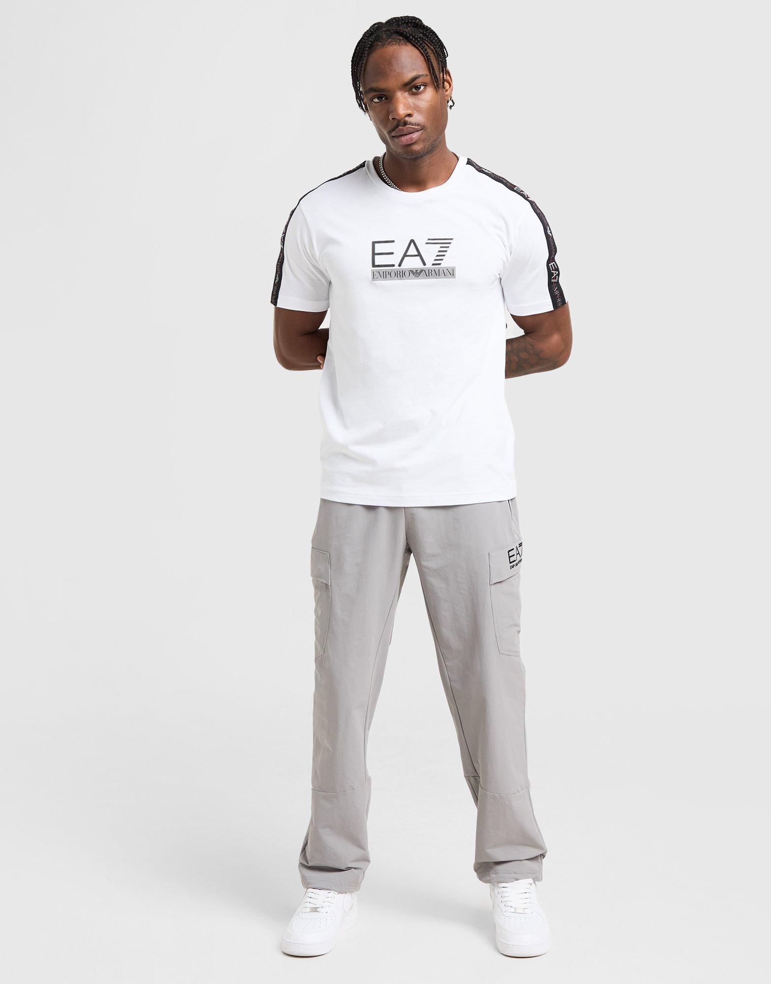 EA7 Emporio Armani T-shirt Tape Large Logo Homme