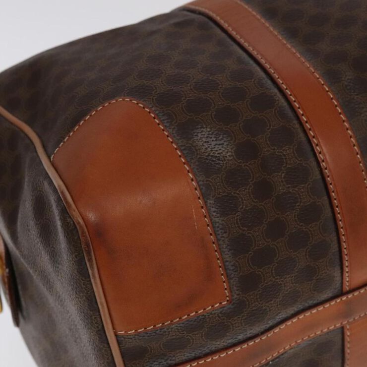 Celine Vintage Celine Boston Bag Brown