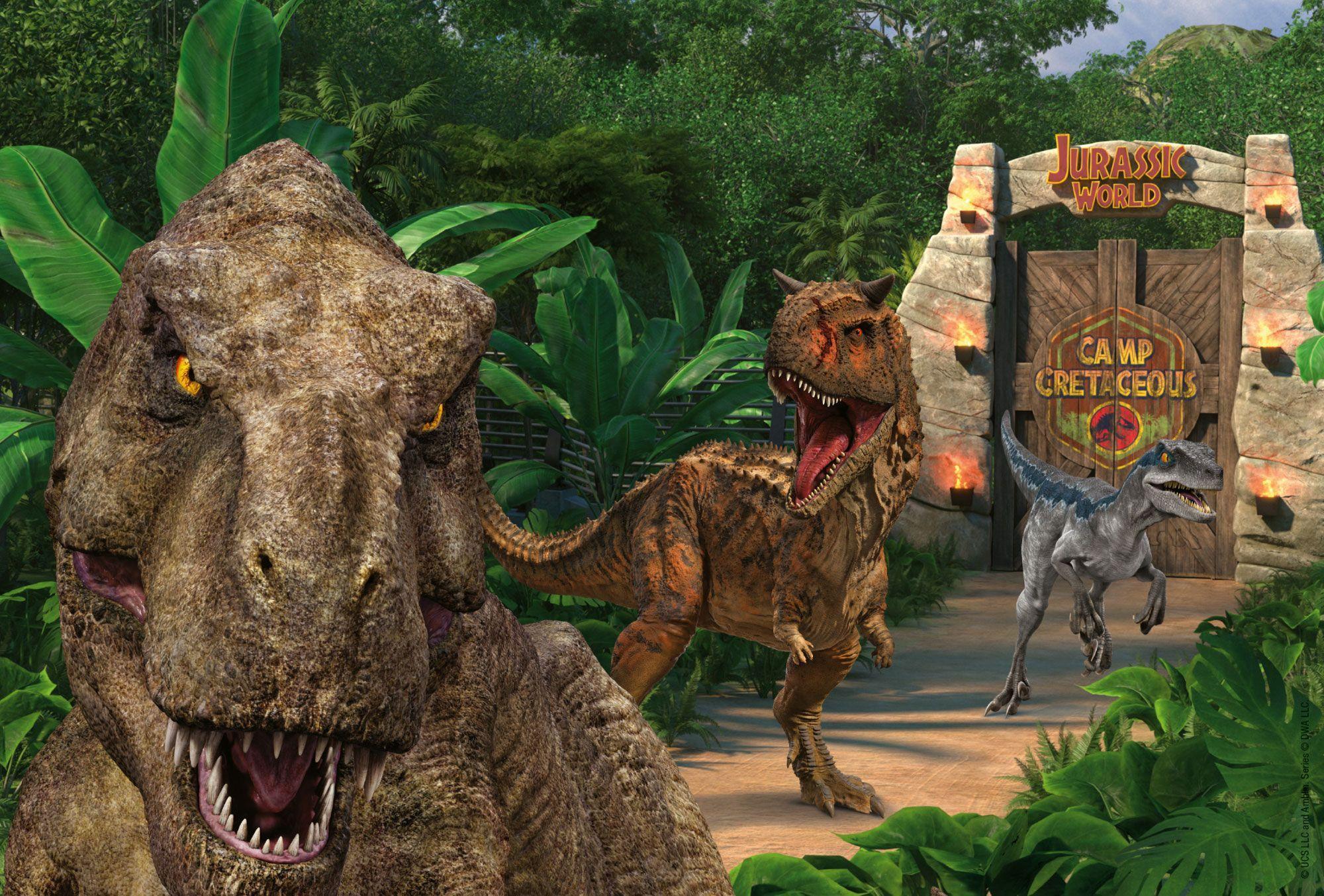 Schmidt Puzzle 3x48 - Neue Abenteuer, Abenteuer auf Isla Nublar, 3x48 Teile (Puzzle)