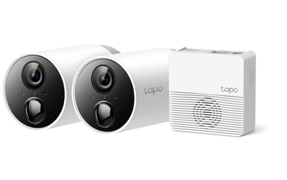 Überwachungsset Tapo C400S2<br>Überall installieren mit langer Batterielebensdauer – Intelligentes drahtloses Sicherheitskamerasystem