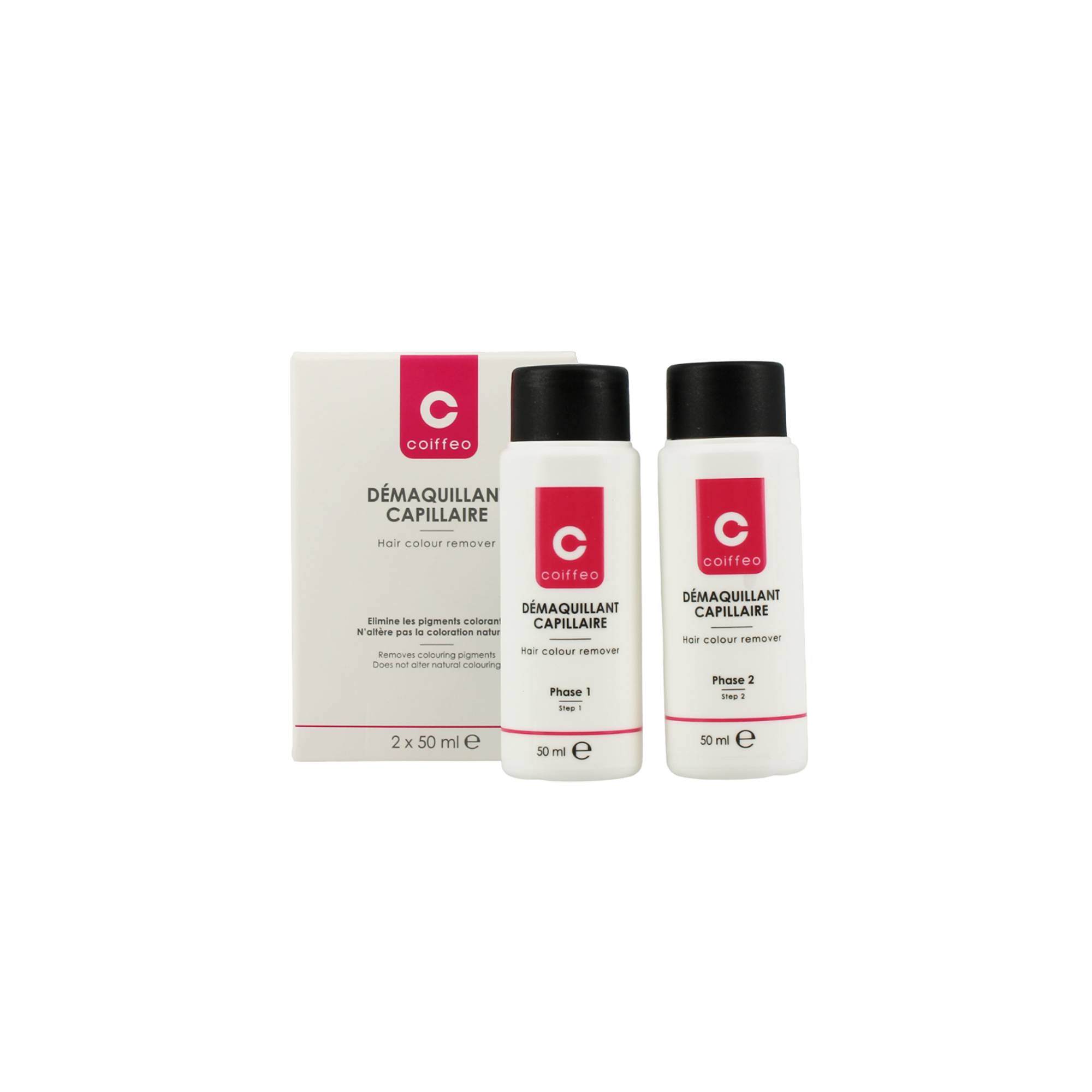 Démaquillant capillaire Hair colour remover (2x50ml) / 100ml