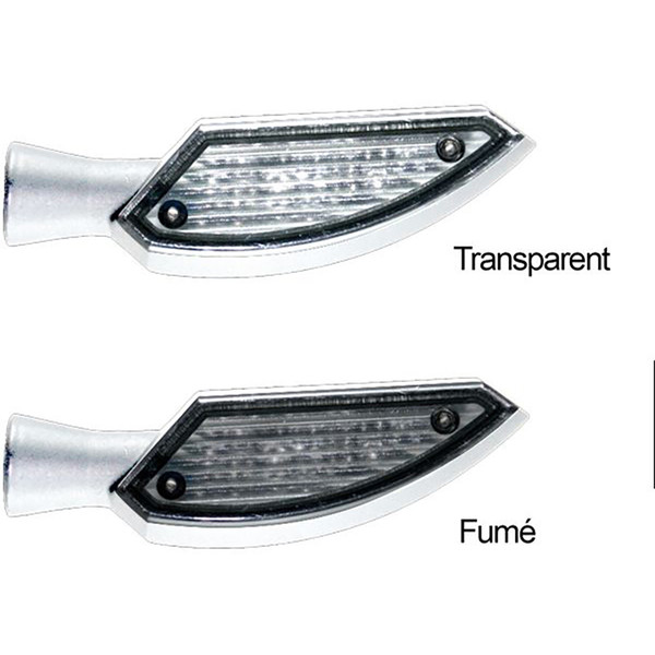Chaft - Clignotants LED Magister Blanc / Fumé