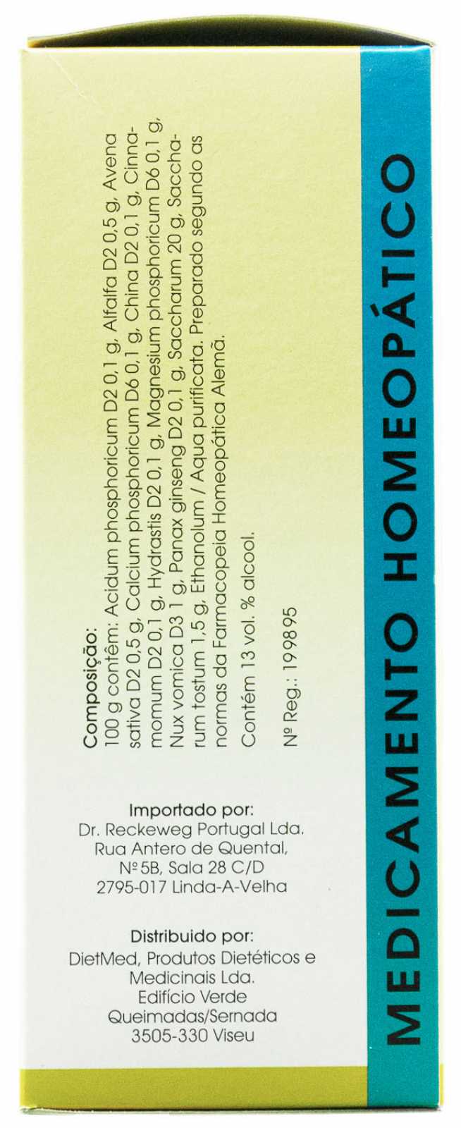 Dr Reckeweg R95 Alfalfa Tônico 250ml