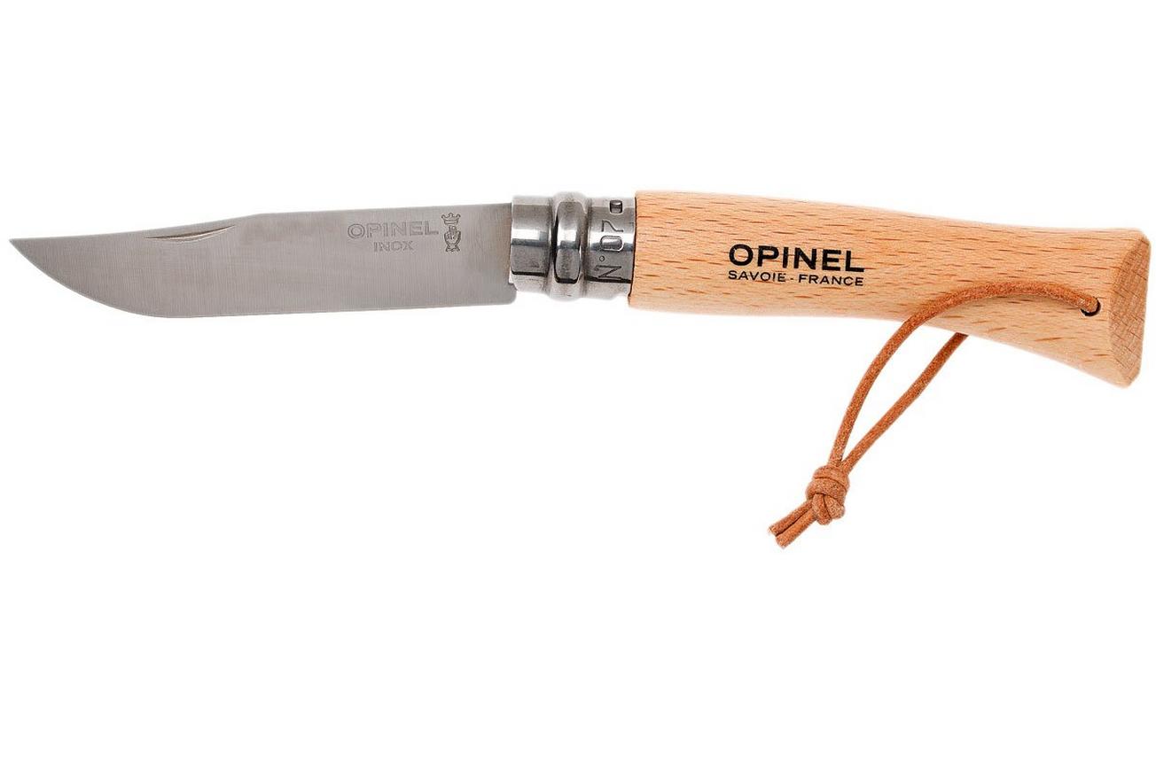 Opinel zakmes No. 7 Classic, RVS, lemmetlengte 8,0 cm