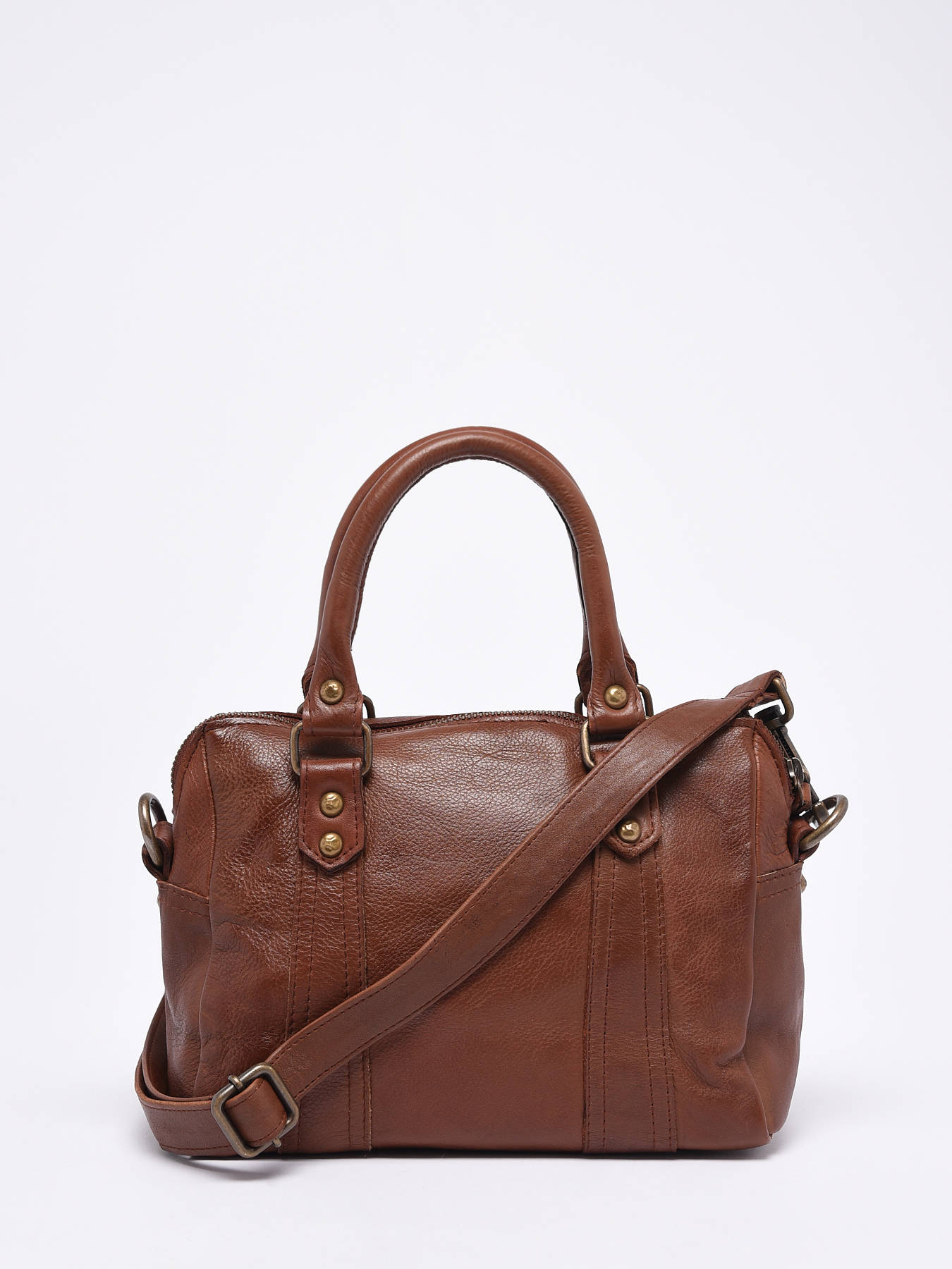 Sac bandoulire Cow cuir BASILIC PEPPER